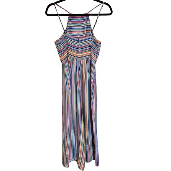 Amanda Uprichard Aviva Jumpsuit Stripe Dopamine Dressing Y2K Indie Vanguard Retr - Picture 5 of 14